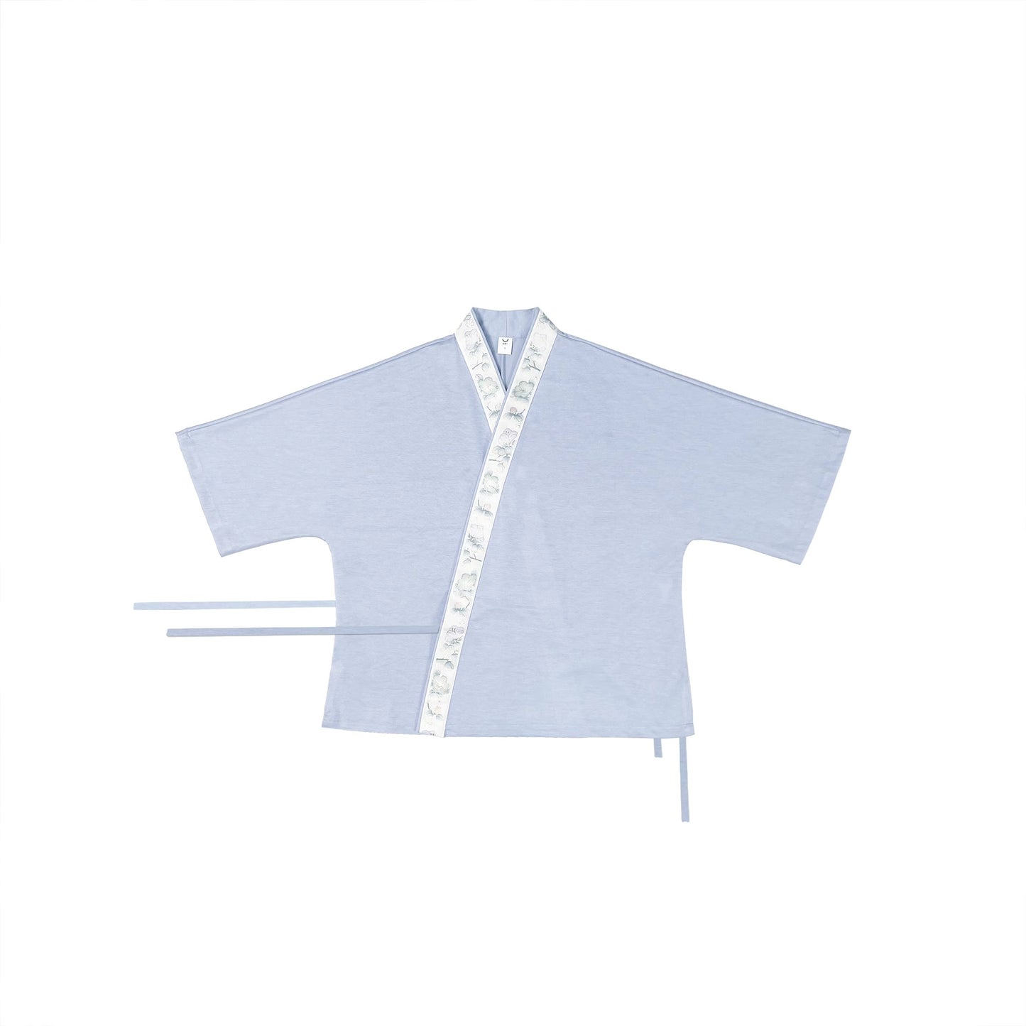 32 Xiao Lu Shui Luhuayumian Ming Dynasty-Style Hanfu Inspired Chinese Traditional Breathable Cross-Collar Cardigan Sleepwear & Homewear Set for Early Autumn