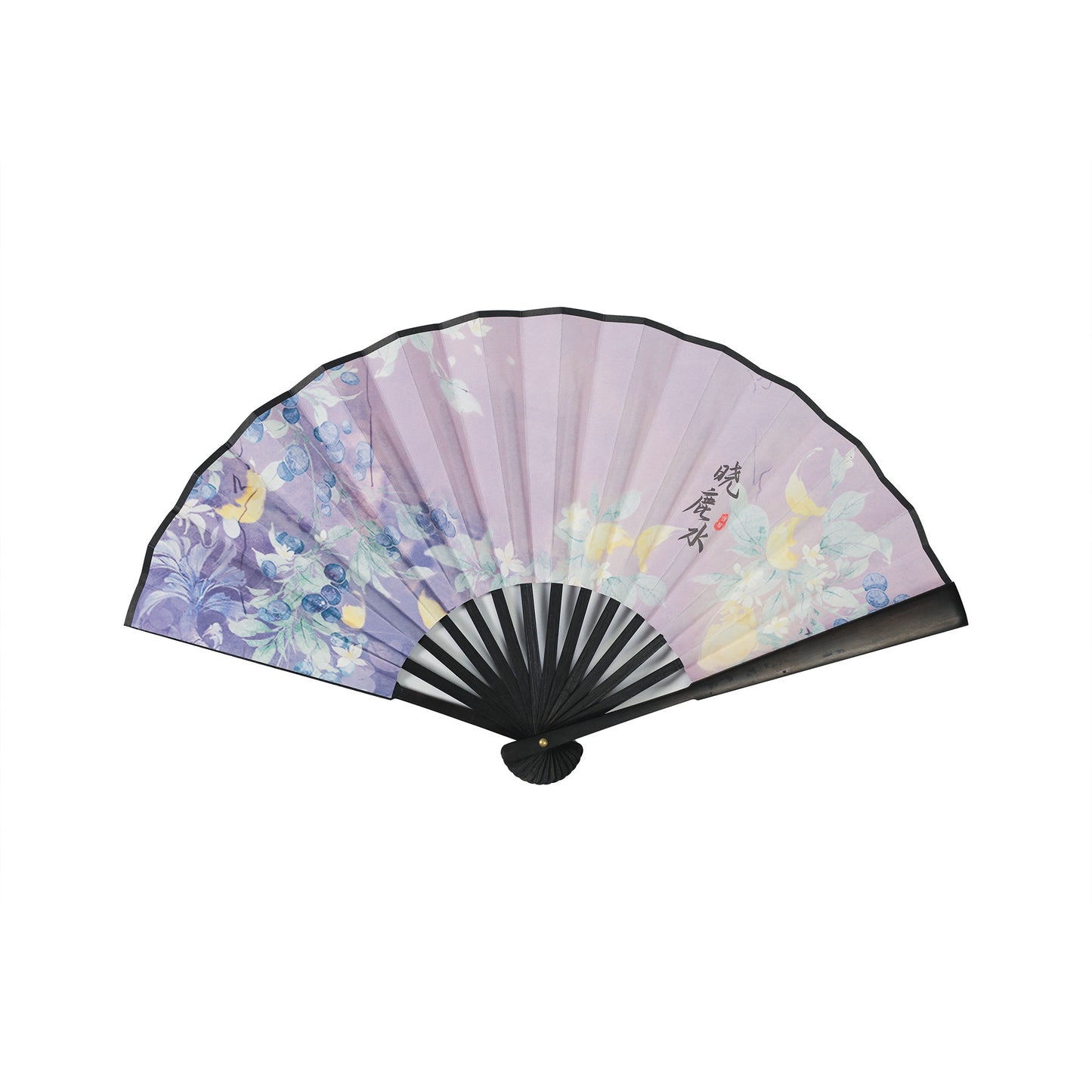 10 Xiao Lu Shui Original Hanfu - Classical Chinese Style Folding Fan, Neo-Traditional Chinese-style Portable Mini Fan, Perfect for Summer as a Paper Fan