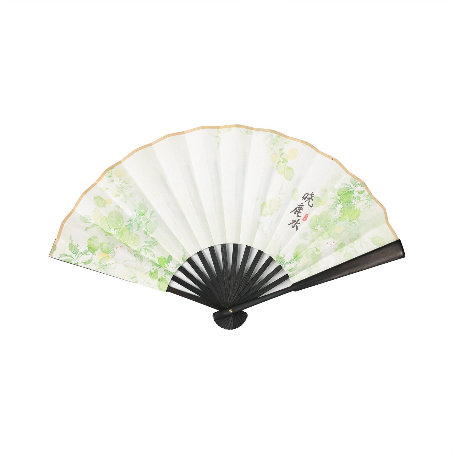 10 Xiao Lu Shui Original Hanfu - Classical Chinese Style Folding Fan, Neo-Traditional Chinese-style Portable Mini Fan, Perfect for Summer as a Paper Fan