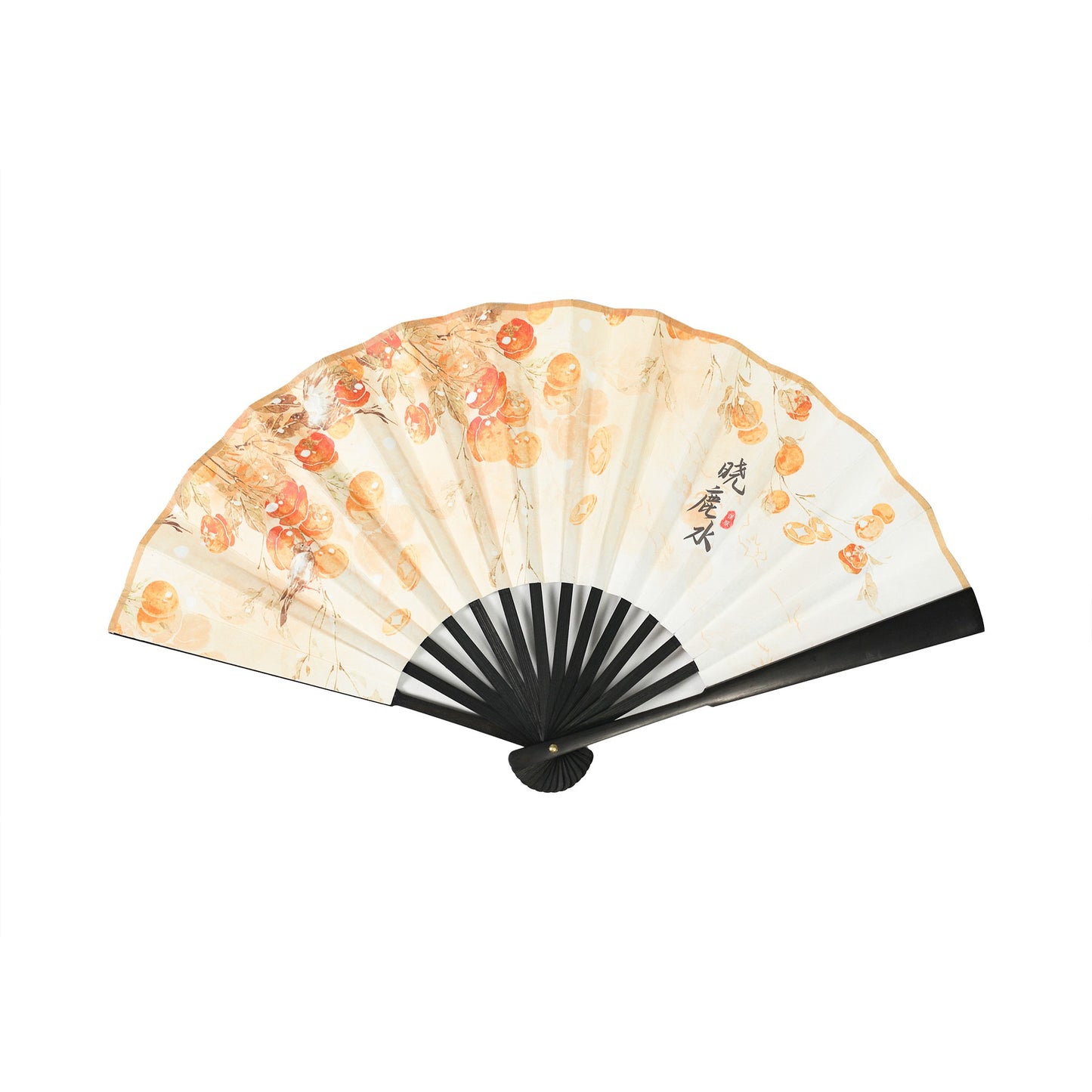 10 Xiao Lu Shui Original Hanfu - Classical Chinese Style Folding Fan, Neo-Traditional Chinese-style Portable Mini Fan, Perfect for Summer as a Paper Fan