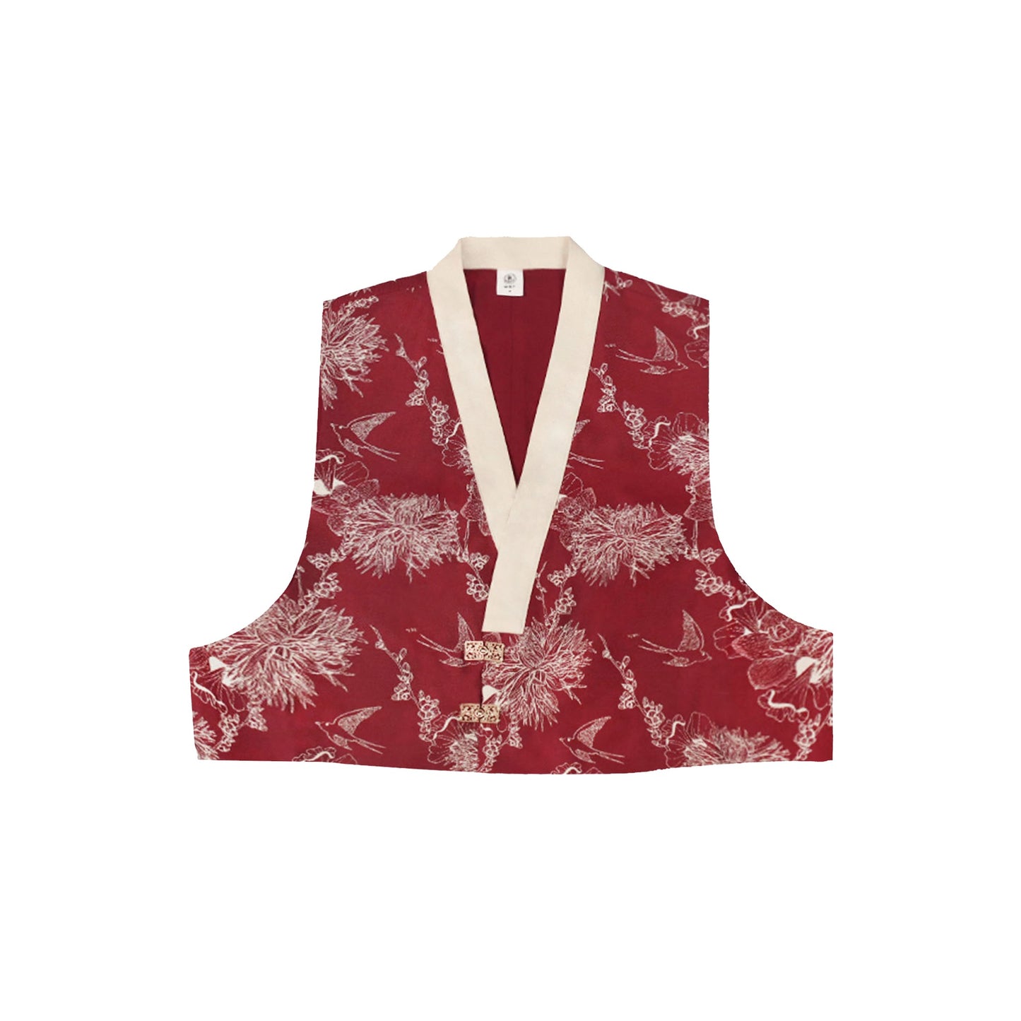 42 Xiao Lu Shui Chinese Style Hanfu Tang Beizi Collection, Original Vest for Women, Improved Design for Work, Han Elements for Daily Commute